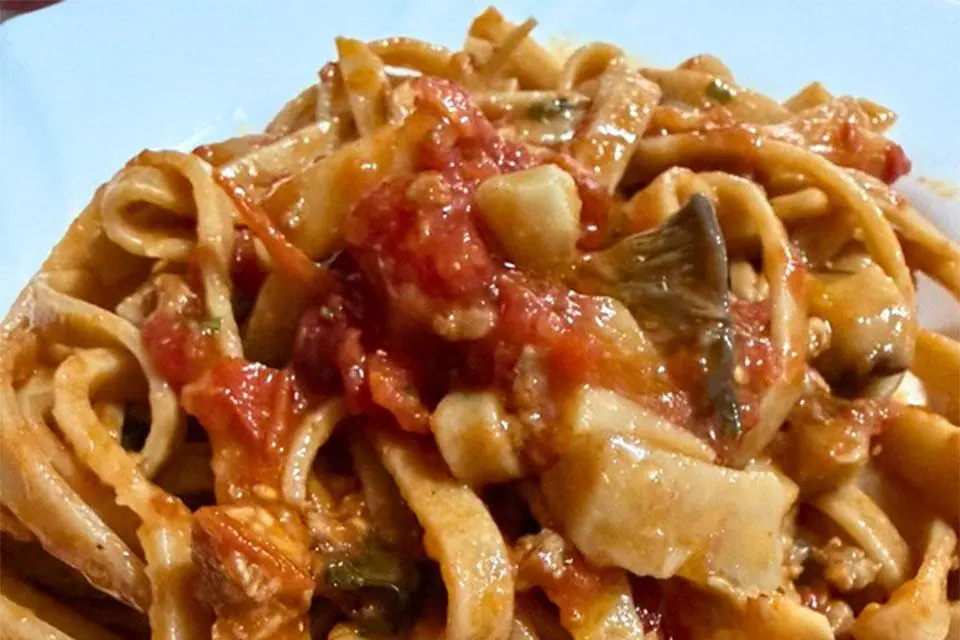 Da Barile le tagliatelle integrali di Daniele Bracuto