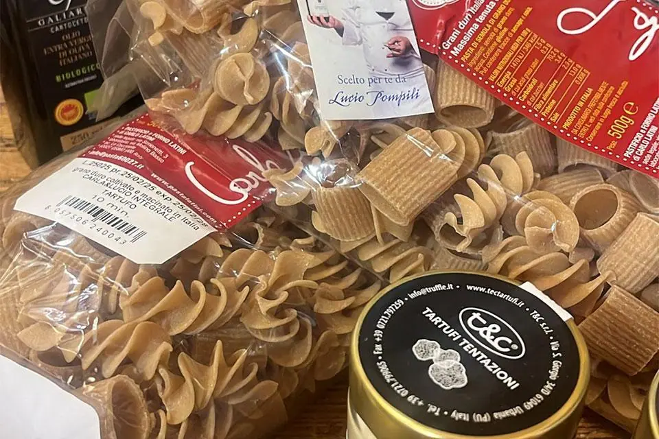 A Cartoceto fra Olio buono e tarfufo...