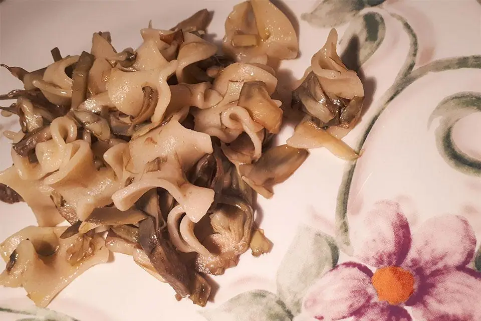 Trucioletti Cappelli Originale 1915 con i carciofi di stagione