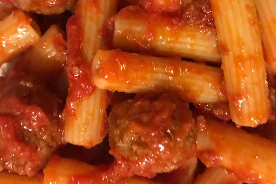 I maccheroni con le polpette di Sergio Prandini, San Giovanni in Persiceto