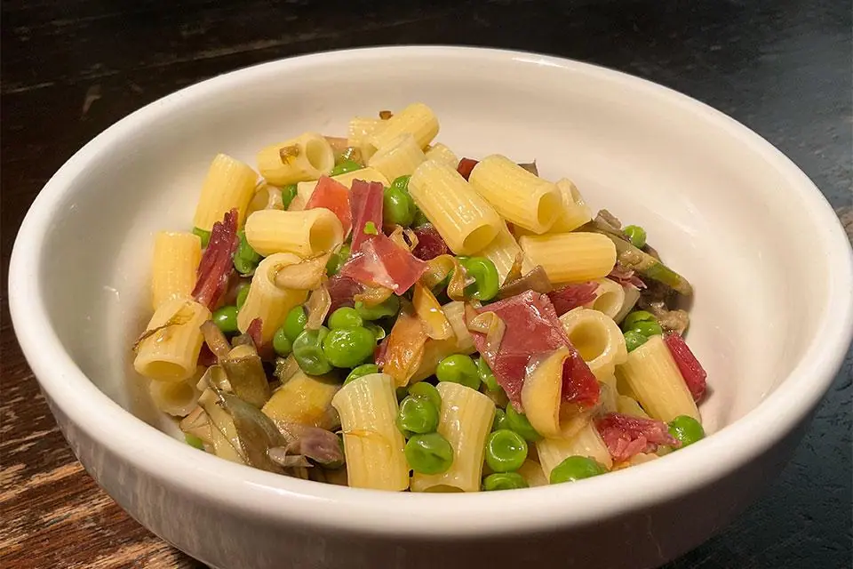 Aprile profuma di carciofi e piselli...