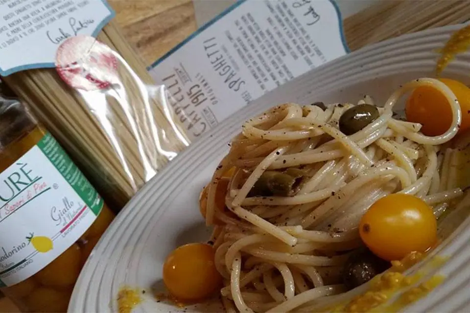 Carol Agostini e gli spaghetti Cappelli