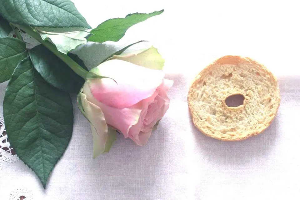 Una rosa e una rossella su una tovaglia bella: i giochi di Maurizio Digiuni