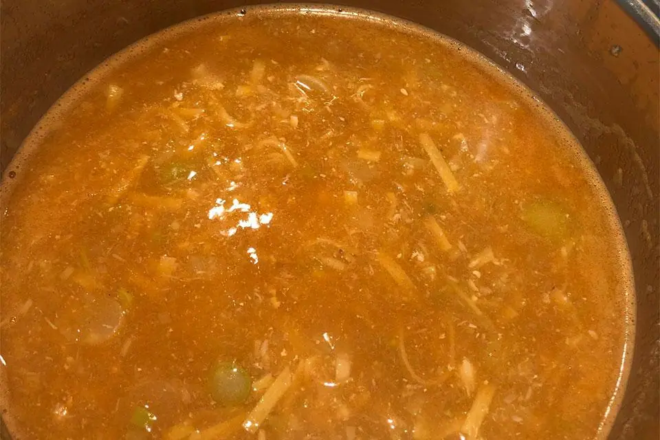 Zuppa di cicale e asparagi bianchi...