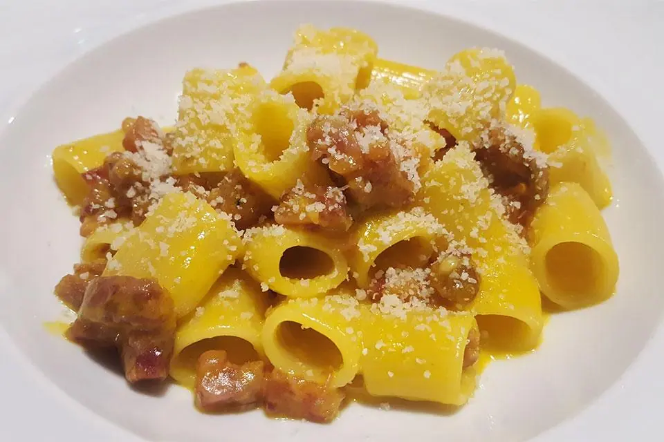 La Carbonara di Checco Laconca è, rigorosamente, friulana...