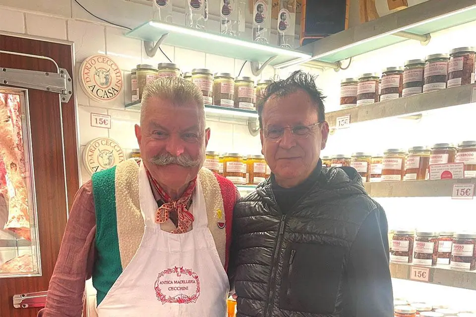 Dario Cecchini e Roberto Morello