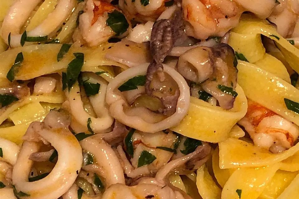Quando la tagliatella si tuffa nel mare è Domenica