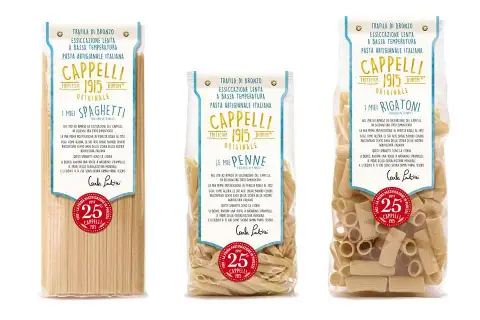 Avete visto le penne e i rigatoni Cappelli Originale 1915?