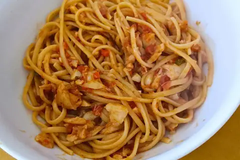 Puttanesca di baccalà