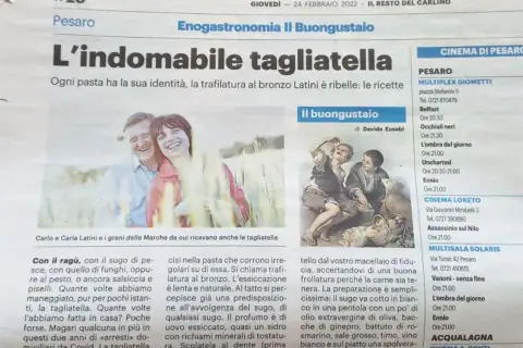 ... per chi si fosse perso L'Indomabile Tagliatella