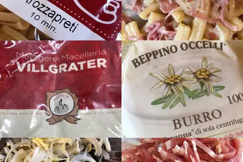 Sergio Prandini presenta: strozzapreti, burro e speck