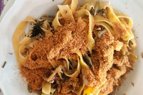Carciofi, triglie e muddica...