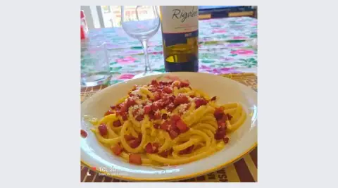 Achille Franco Lanata e la carbonara