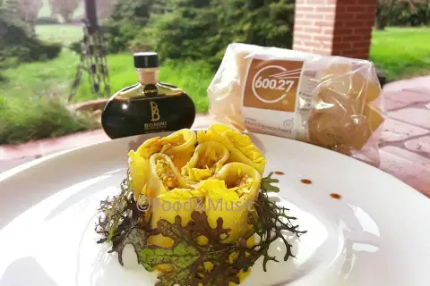 Mezzi Paccheri di Felicità! Happy li ha pensati solo con parmigiano e balsamico