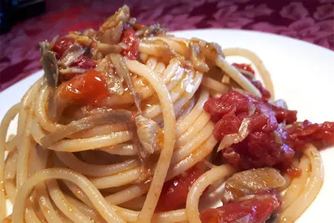 Gli spaghetti de 'Il Postino'
