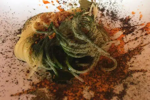 Dario Picchiotti, Sacerno, spaghettini al Porto Canale
