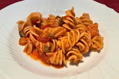 Fusilli Grandi Integrali, la prima ricetta