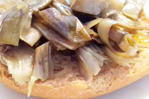 Rossella di stagione, rossella con carciofi