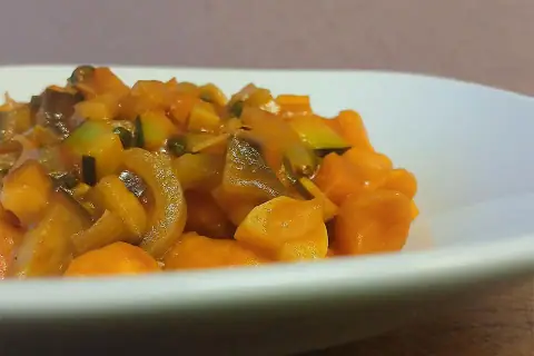 Gnocchi di carote fatti in casa...