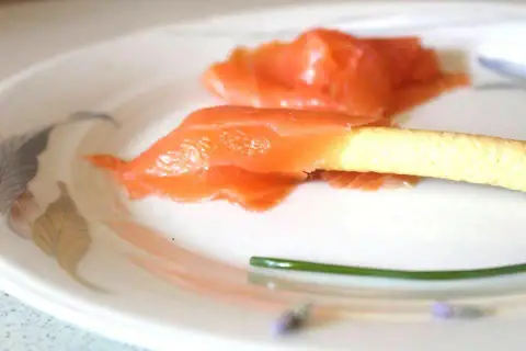 Il salmone affumicato o al naturale adora i Pan Bistrò del Forno Dorico