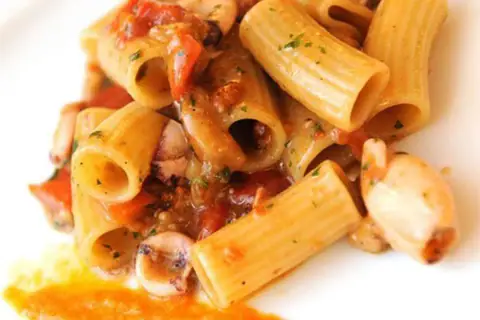 Rigatoni Cappelli, orto e pescheria